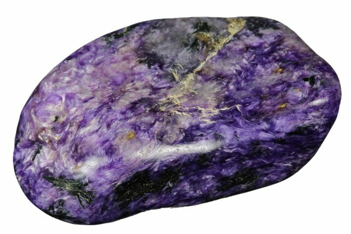 Polished Purple Charoite - Siberia, Russia #177906